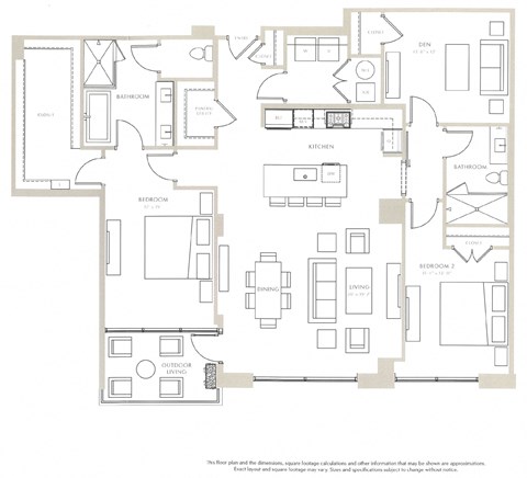 Magnolia II Floor Plan Magnolia II Floor Plan at The Sutton, Georgia
